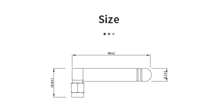 ANTENA 5G NR 50MM